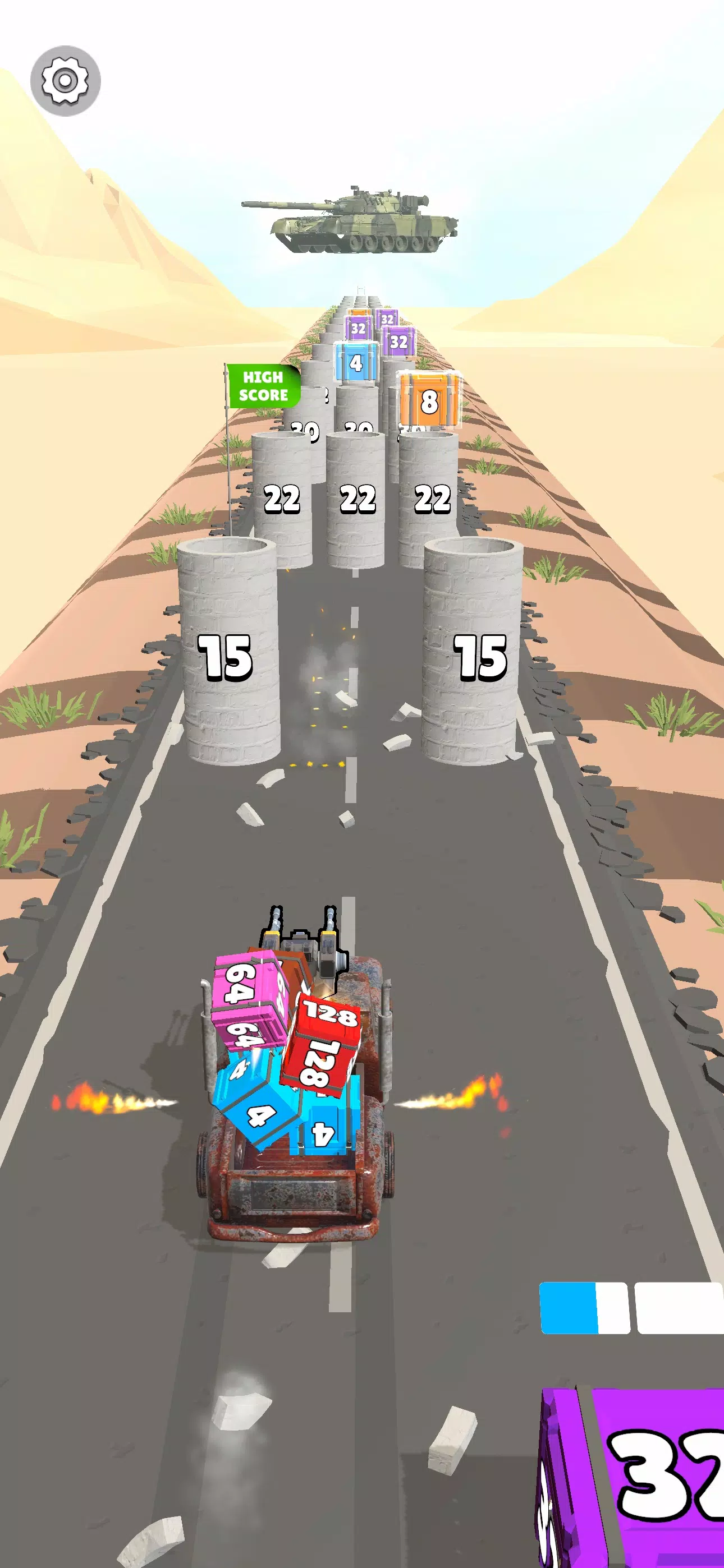 Car Rush 2048应用截图第3张