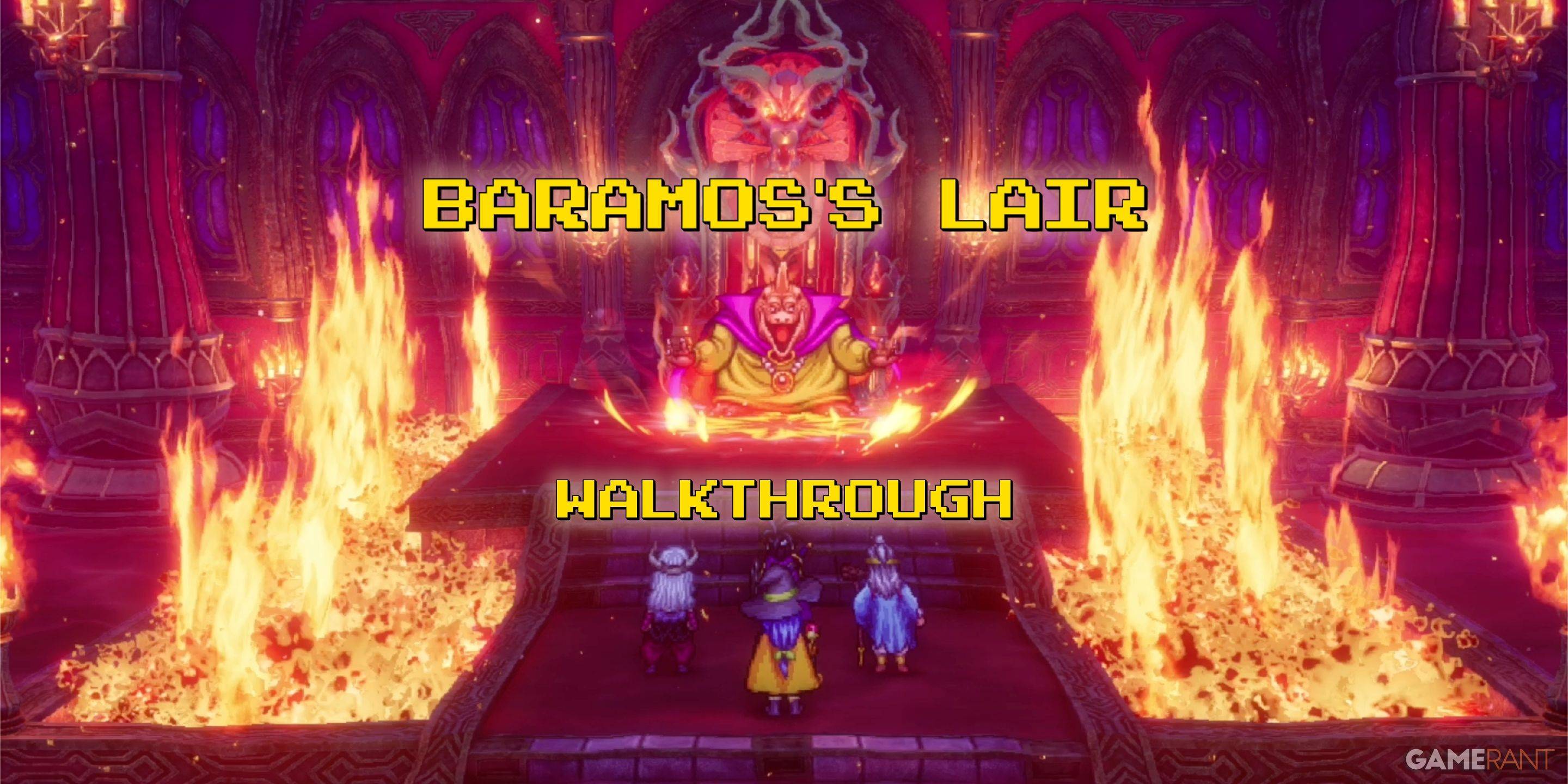Dragon Quest 3 Remake: Walkthrough della tana di Baramos \ '