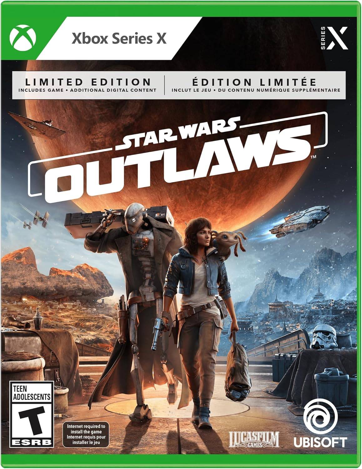 Star Wars Outlaws PlayStation 5 cover