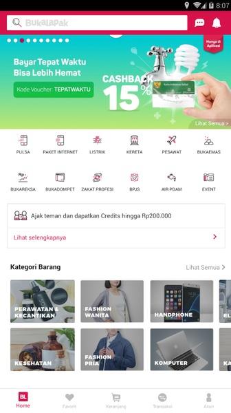 Bukalapak স্ক্রিনশট 1