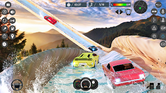 Water Slide Car Race games應用截圖第2張