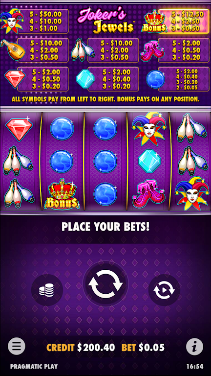 Joker’s Jewels Slot Casino Win Capture d'écran 4