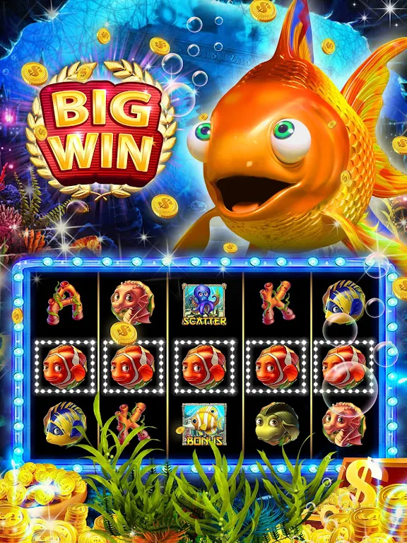 Goldfish Slots: Free Golden Casino Slot Machines স্ক্রিনশট 1