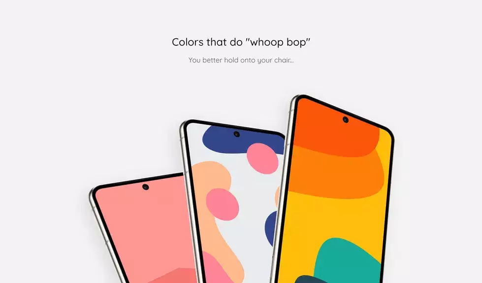 Wavy Wallpapers Captura de pantalla 3