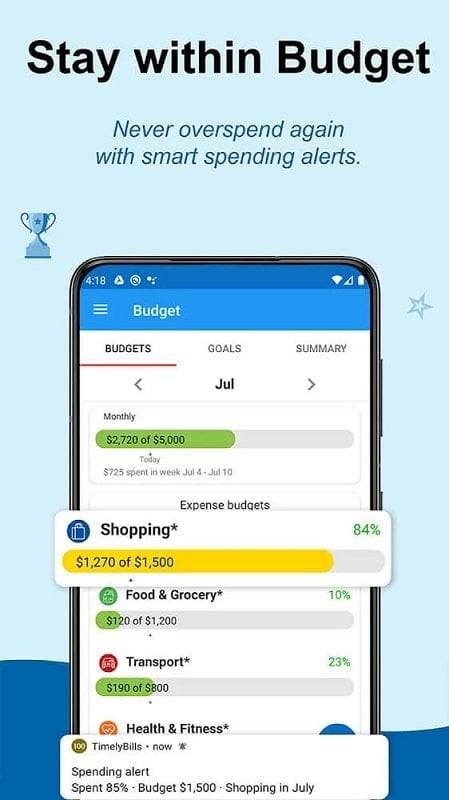 TimelyBills Скриншот 4