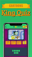 King Quiz: Cartoon Photos Quiz Capture d'écran 1