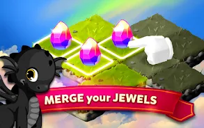 Merge Jewels: Gems Merger Game Ekran Görüntüsü 1