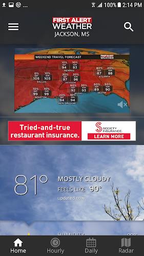 First Alert Weather Zrzut ekranu 1