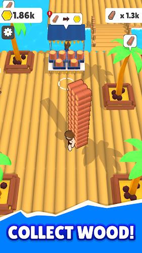 Raft Life - Build, Farm, Stack Ekran Görüntüsü 1