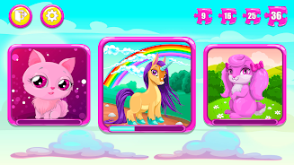 Kids puzzles for girls應用截圖第1張