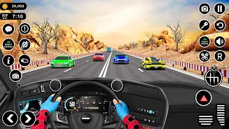 Highway Car Racing Offline應用截圖第4張