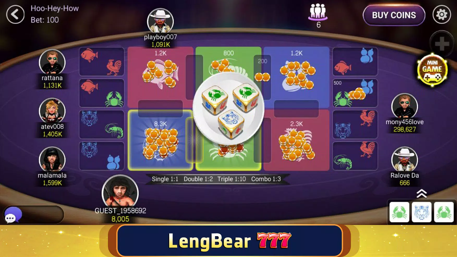 LengBear 777 - Khmer Games應用截圖第4張