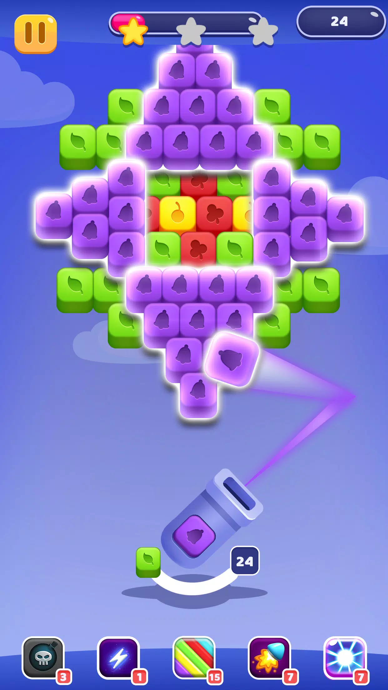 Bubble Shooter Rainbow 2024 Скриншот 2