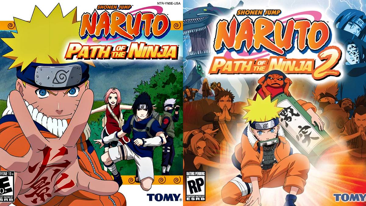 Tutti i giochi nella serie Naruto: Path of the Ninja
