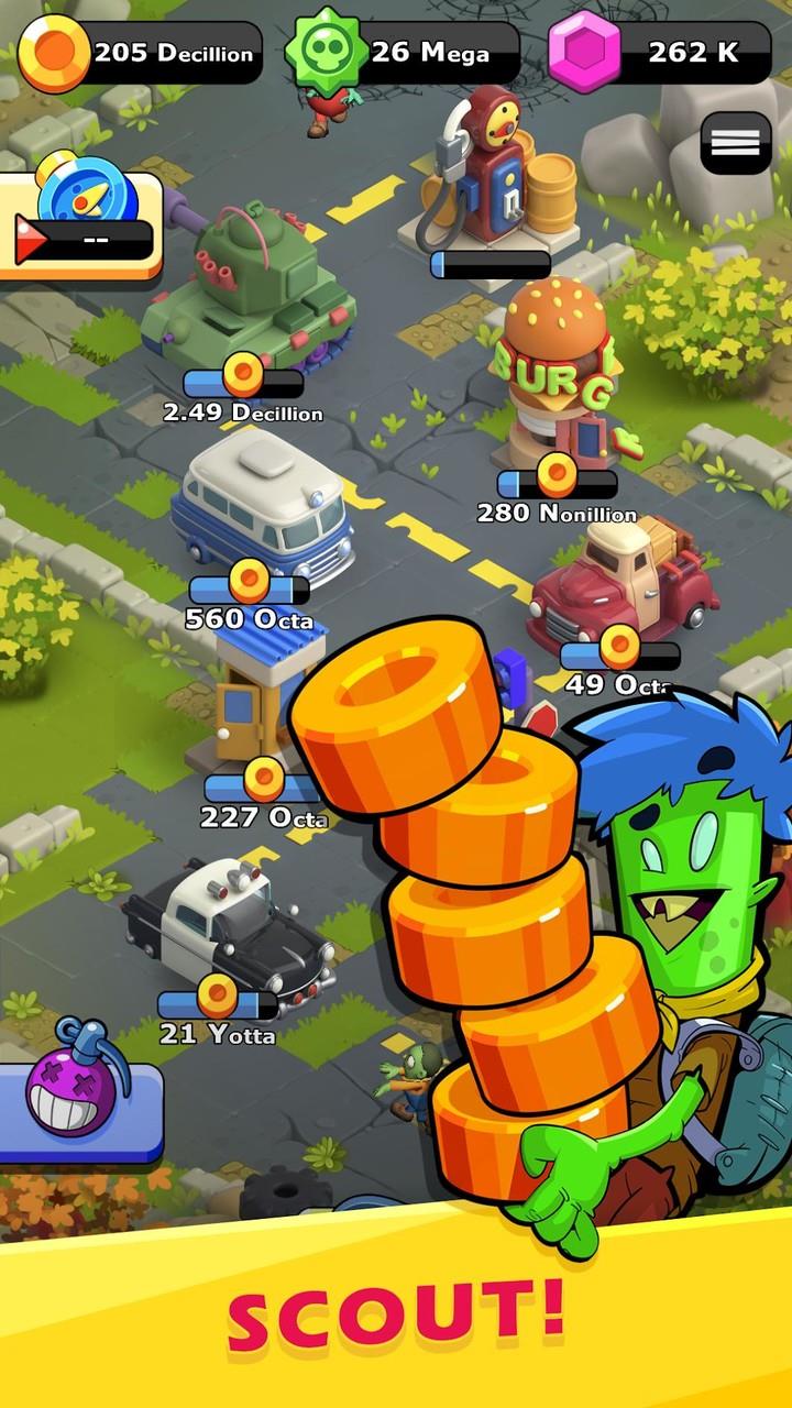 Coin Scout - Idle Clicker Game Скриншот 1