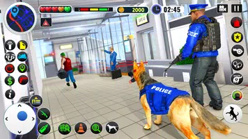US Police Dog Games : Airport Crime Police Games スクリーンショット 2