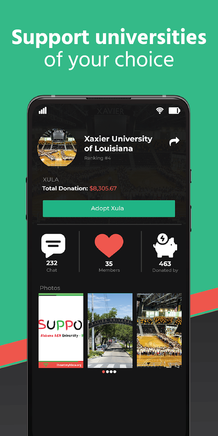 HBCU Fundraising Captura de pantalla 2