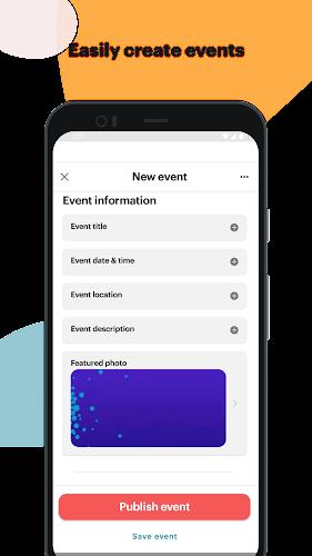 Meetup for Organizers Скриншот 4