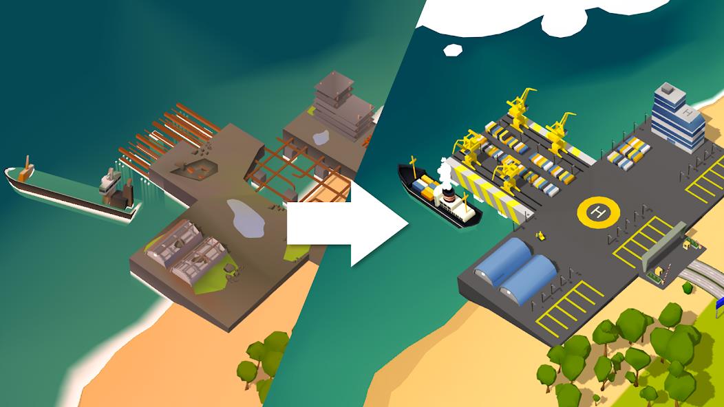 Transit King: Truck Tycoon Mod Скриншот 1