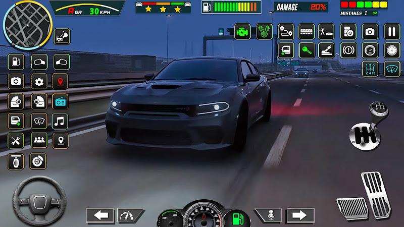 US Car Driving Simulator Game Скриншот 2