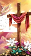 Bible Coloring Paint By Number Скриншот 2