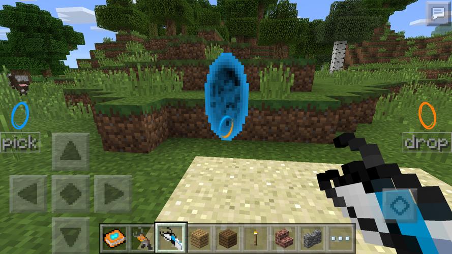 Portal mod for mcpe Captura de tela 2