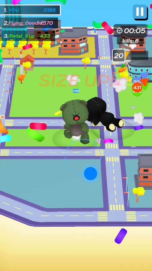 Crazy Monster City スクリーンショット 3