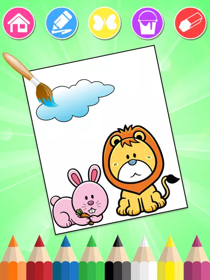 Coloring Games: Color Animals Скриншот 2
