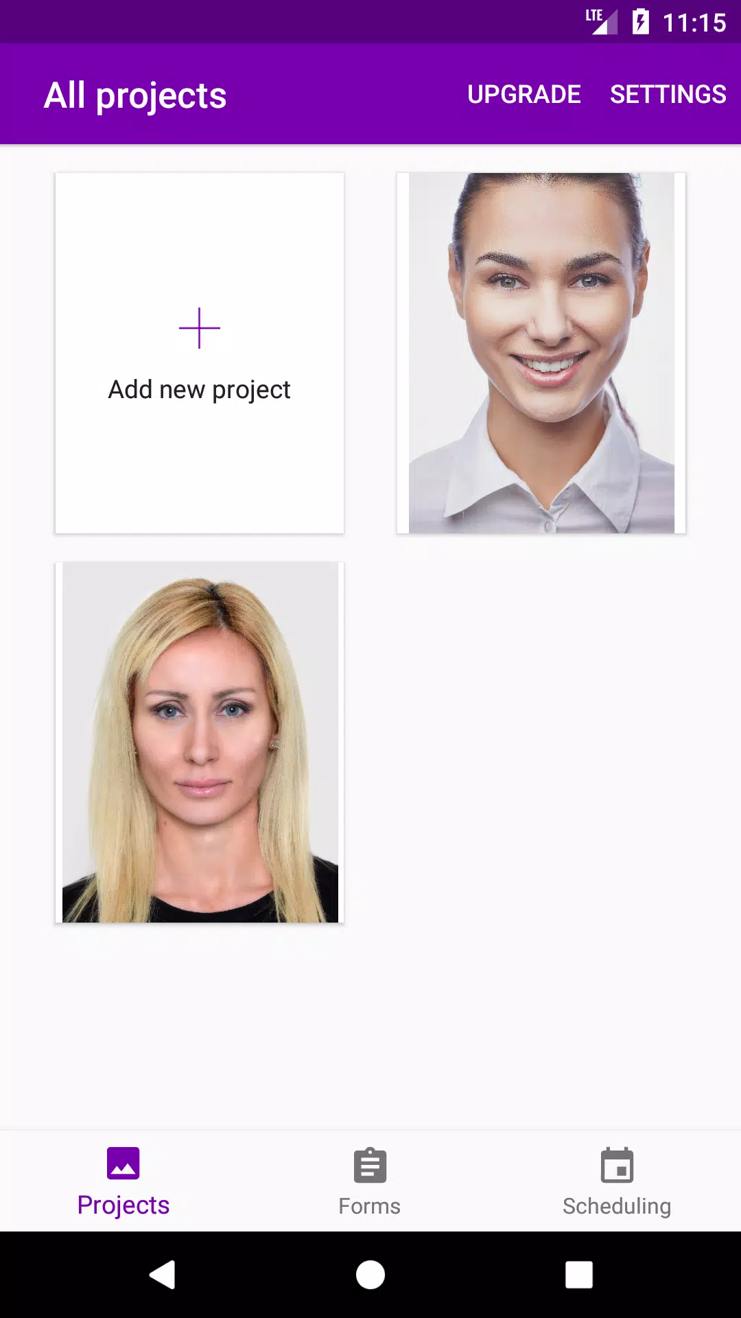 Microblading App Screenshot 1