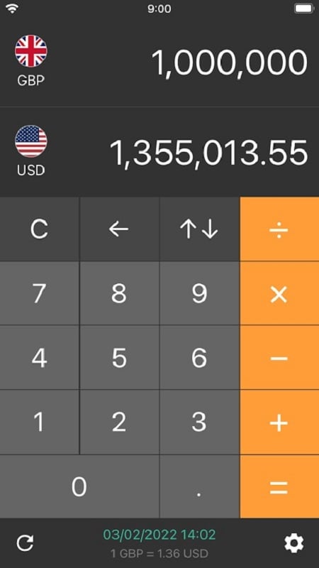 Currency converter offline Tangkapan skrin 3