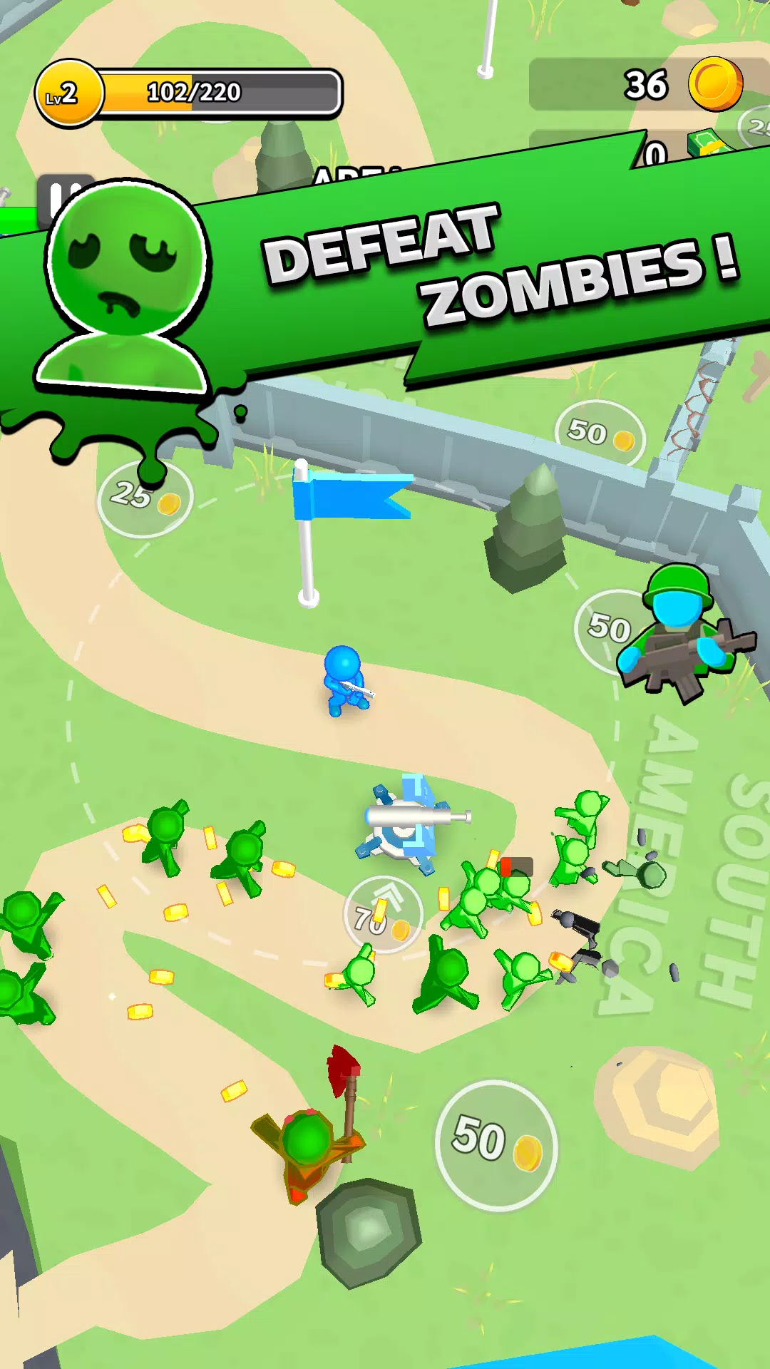 Zombie Apocalypse - Save World Скриншот 1
