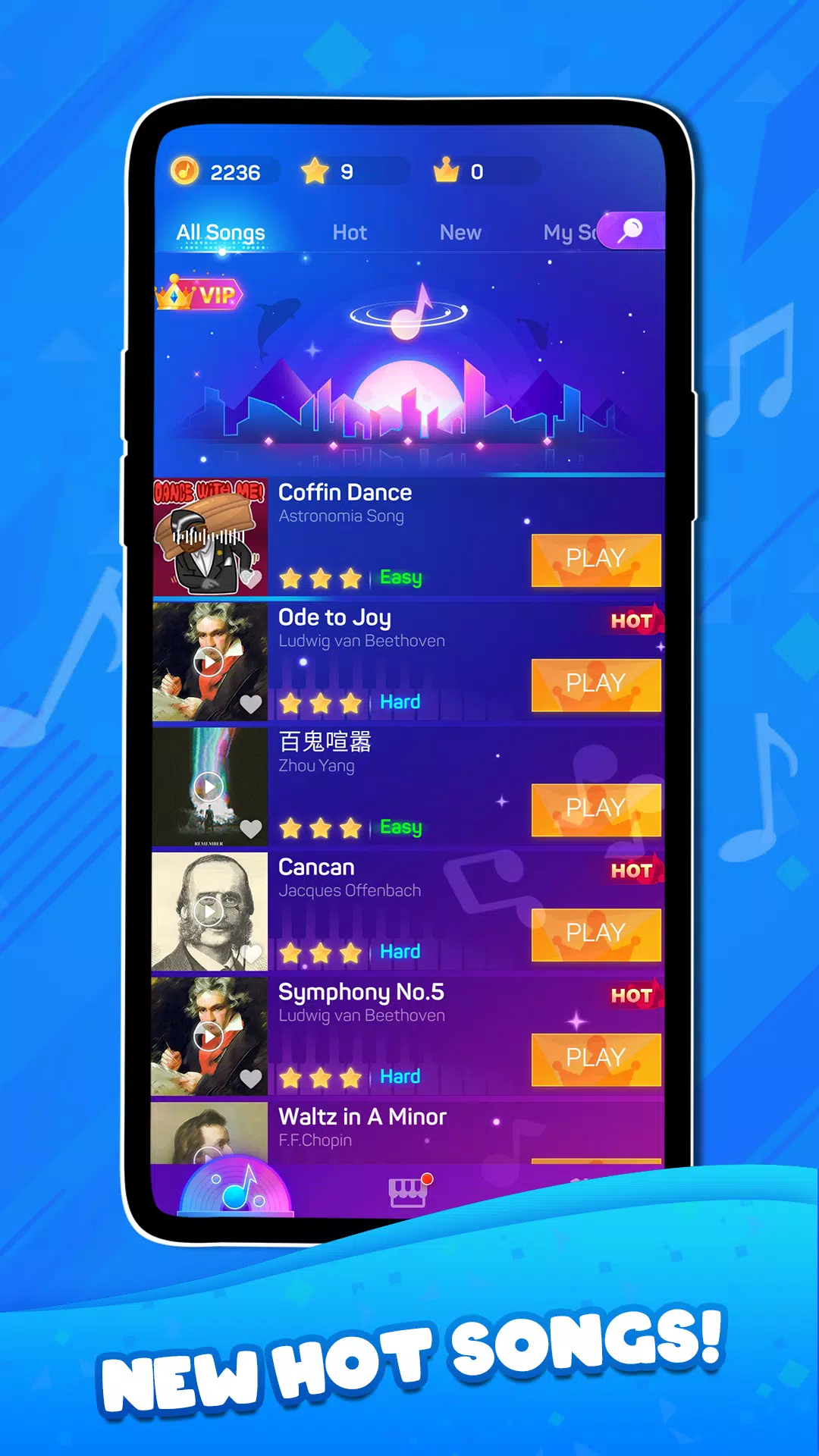Schermata Magic Piano Rush 1