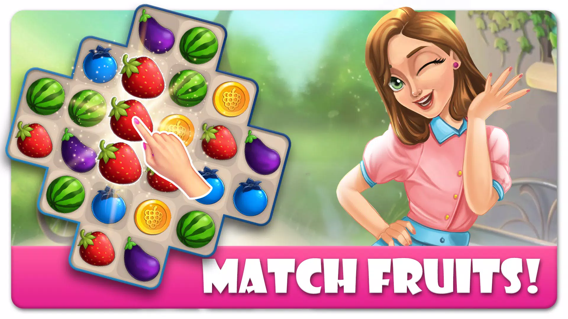 Anna’s Garden: Match 3 Games應用截圖第1張