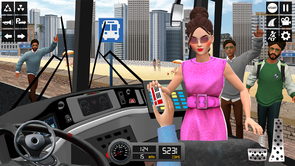Driving Simulator 3d Bus Games應用截圖第1張