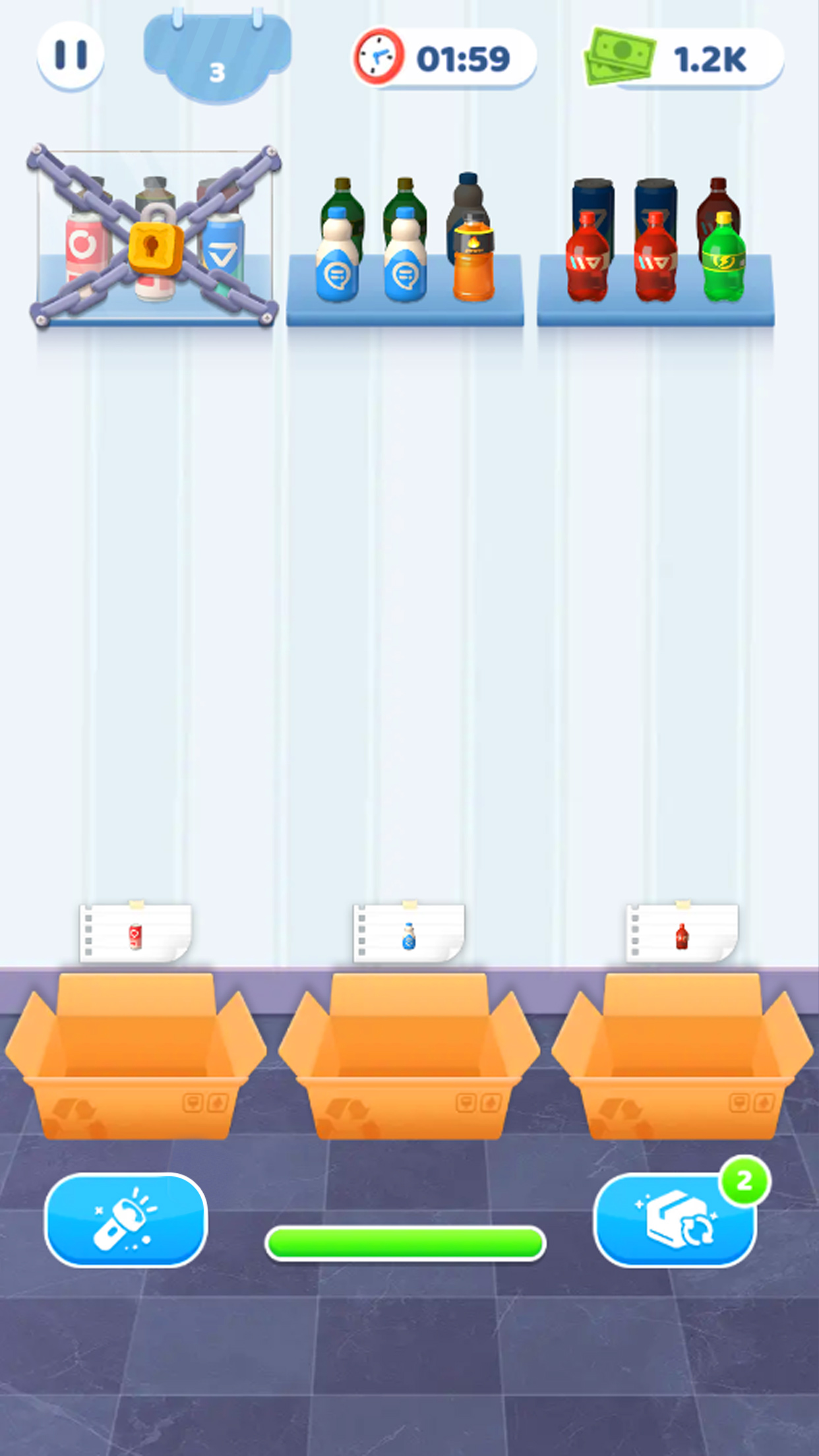 Shelf Sort: Goods Sort & Pack ဖန်သားပြင်ဓာတ်ပုံ 3