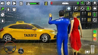 Taxi Driver Cab Car Driving 3D應用截圖第2張