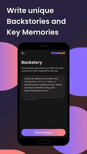 Kindroid: AI ภาพหน้าจอ 2