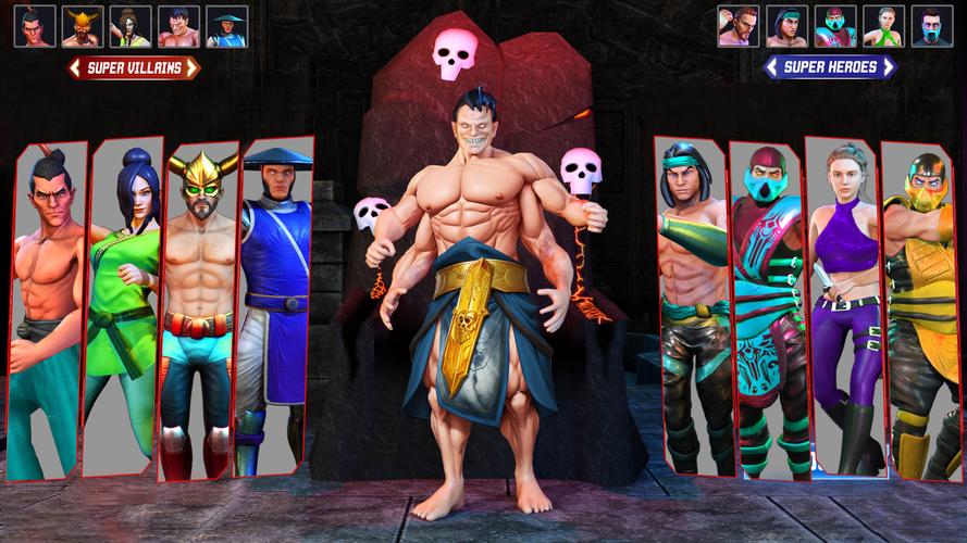Schermata Kung Fu Karate Fighting Games 3