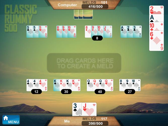 Rummy 500 Zrzut ekranu 4