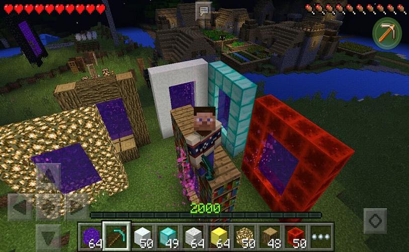 Portal mod for mcpe Captura de tela 4