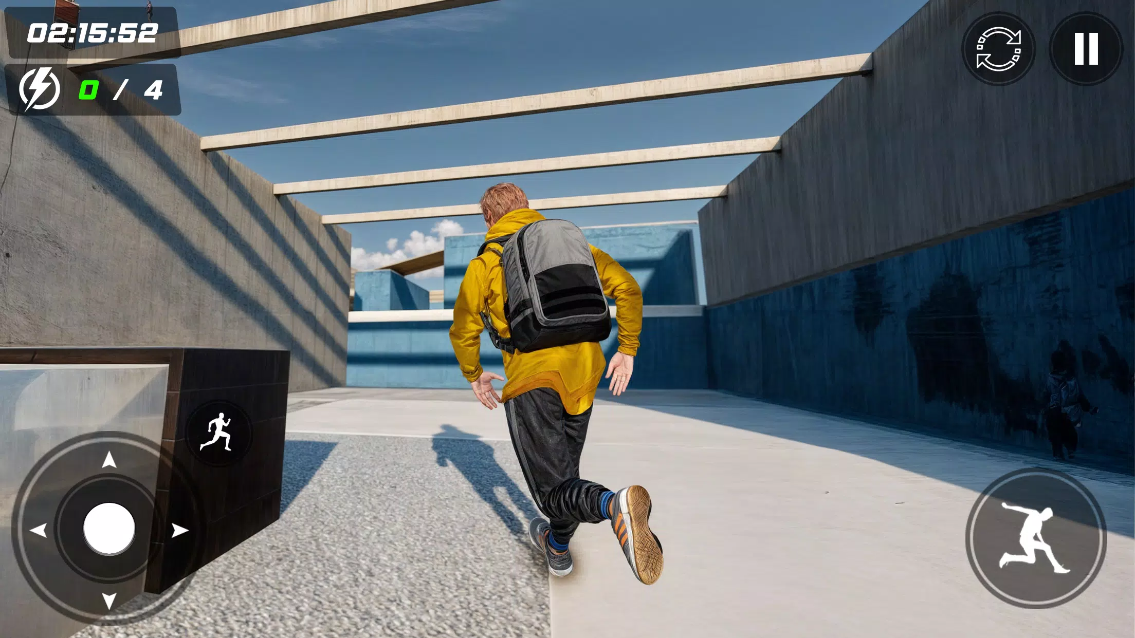 Going Up Rooftop Parkour Games应用截图第4张
