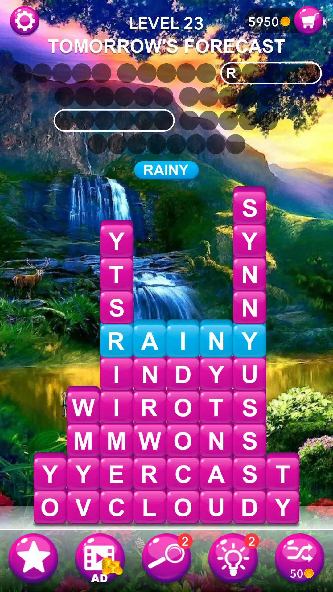 Word Tiles :Hidden Word Search Скриншот 3