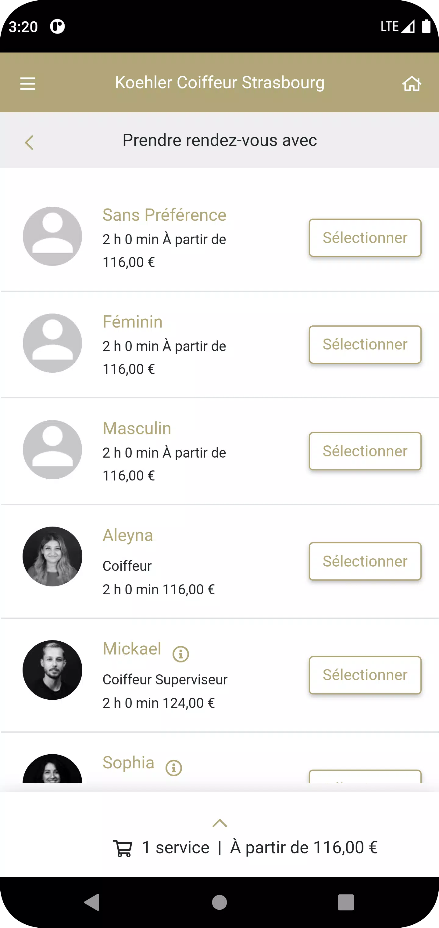 Koehler Coiffeur Скриншот 3