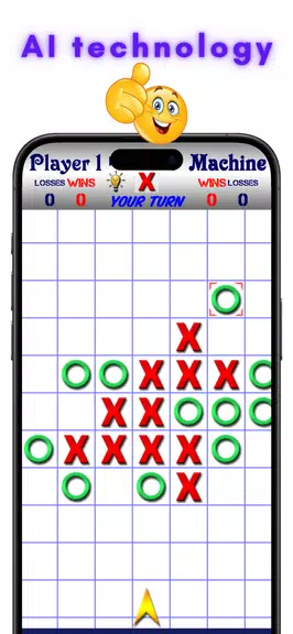 TicTacToe AI - 5 in a Row Zrzut ekranu 1
