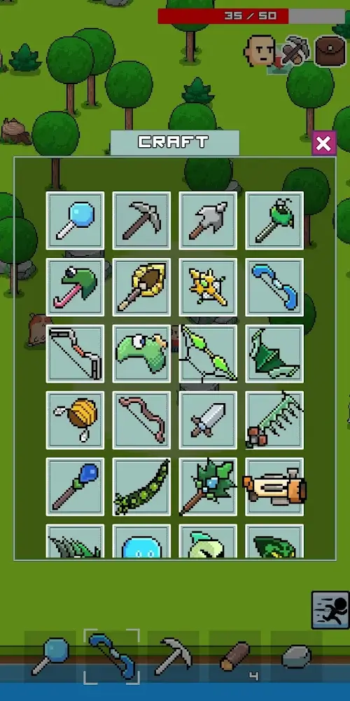 Whatcraft pixel games offline Ảnh chụp màn hình 4