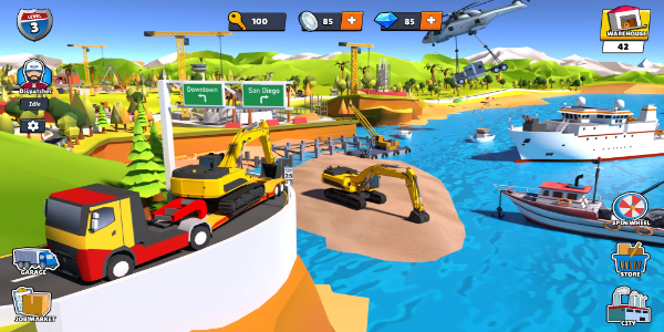 Truckrise Nation: USA Tycoon स्क्रीनशॉट 2