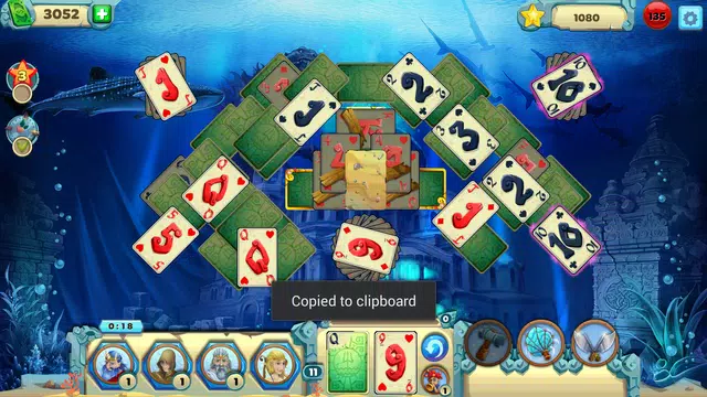 Schermata Solitaire Atlantis 3