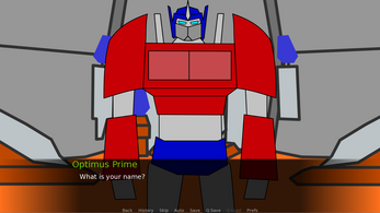 Transformers CYOA Demo Captura de pantalla 1