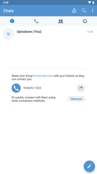 Zangi Private Messenger應用截圖第3張
