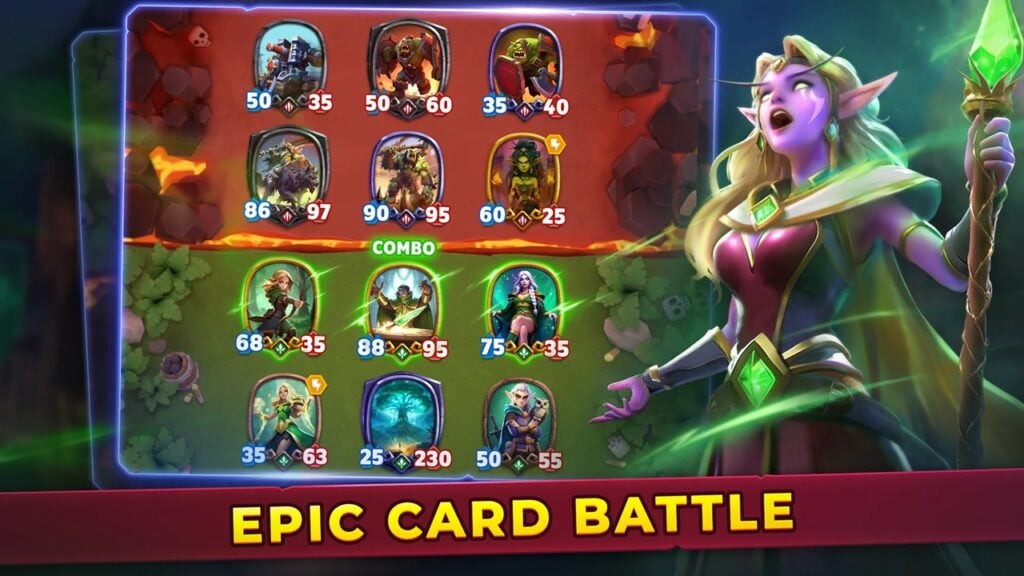 Auto Chess 卡牌游戏 ARCANE RUSH: Battlegrounds 现已在 Android 上推出